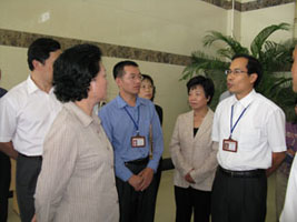 省領(lǐng)導(dǎo)、市領(lǐng)導(dǎo)來(lái)我司進(jìn)行視察、指導(dǎo)